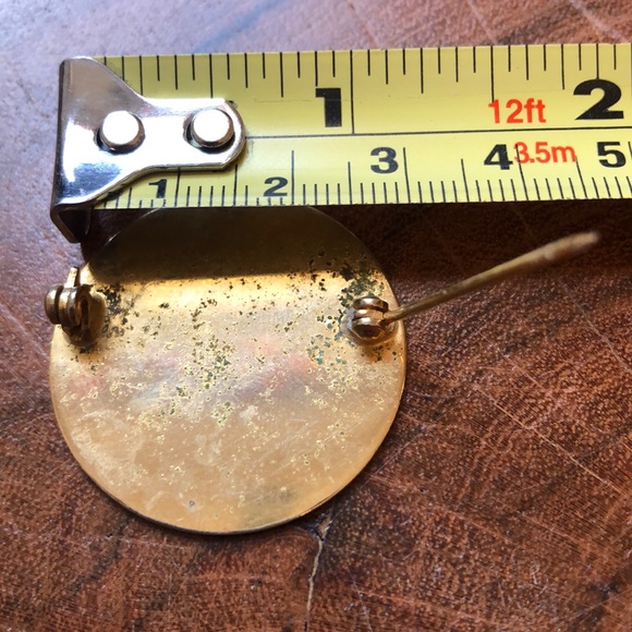 Vintage Cursive Letter Y Brooch - Picture 8 of 8